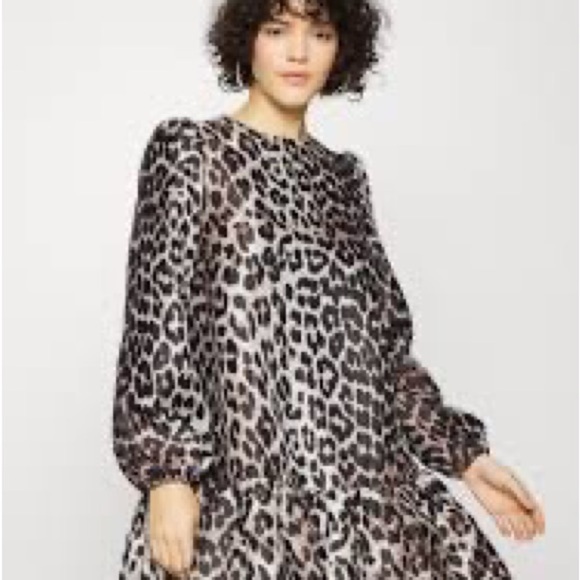 New with tags EDITED genesis leopard print mini dress 👗 - Picture 6 of 6